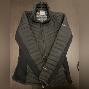 Columbia ‘Omni Heat’ Interchangable puffy with stretch panels | Women’s XS